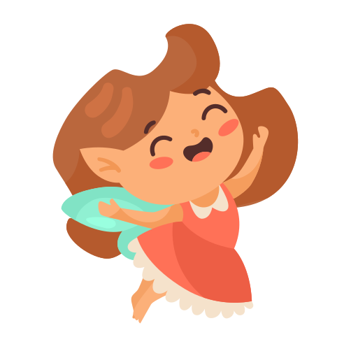 Fairy free sticker Fairy free sticker