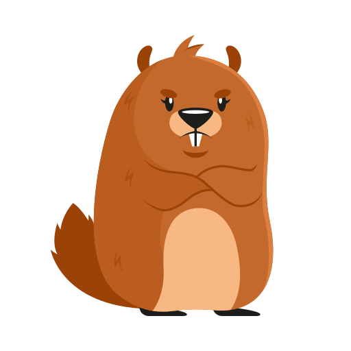 marmota gratis sticker