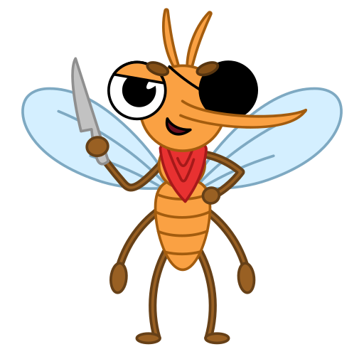 mosquito gratis sticker