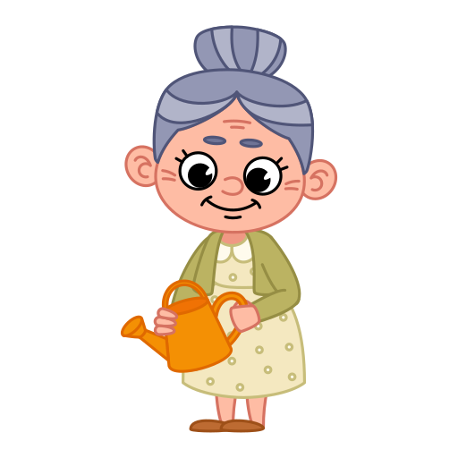 alte frau kostenlos Sticker alte frau kostenlos Sticker