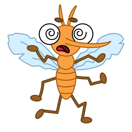 mosquito gratis sticker