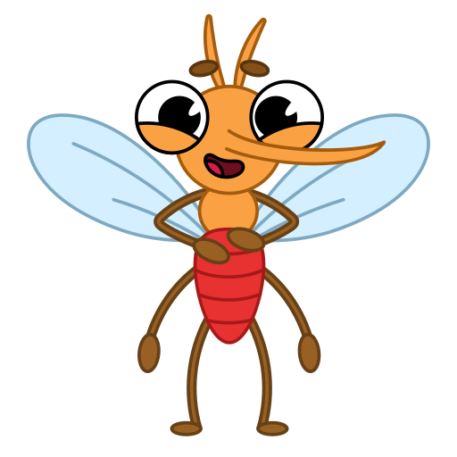 mosquito gratis sticker