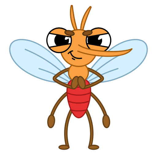 mosquito gratis sticker