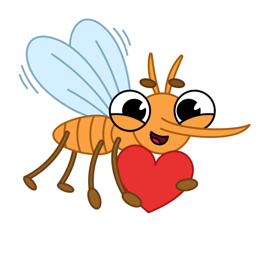 mosquito gratis sticker