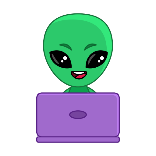 extraterrestre gratis sticker