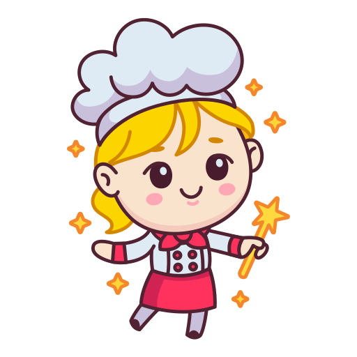 cocinero gratis sticker