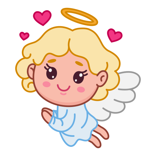 Angel Stickers - Free smileys Stickers