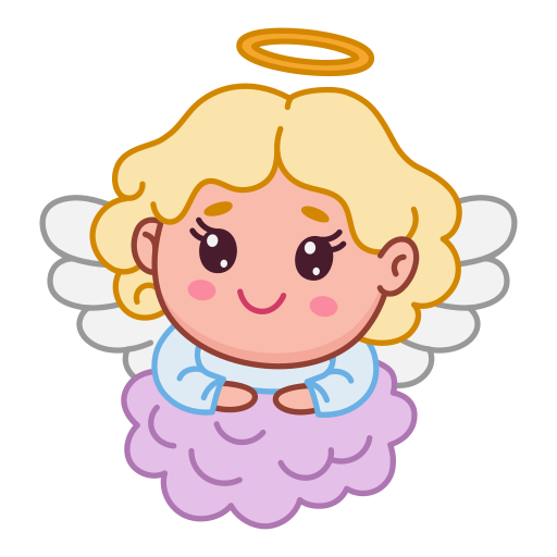 Angel Stickers - Free smileys Stickers