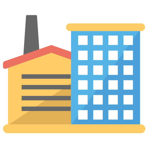 Factory free icon Factory free icon