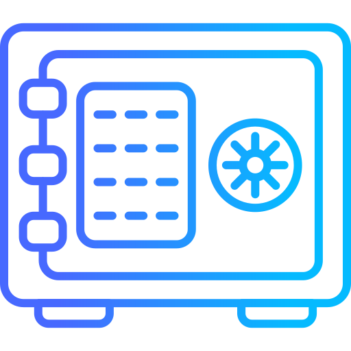 deposito de seguridad icono gratis