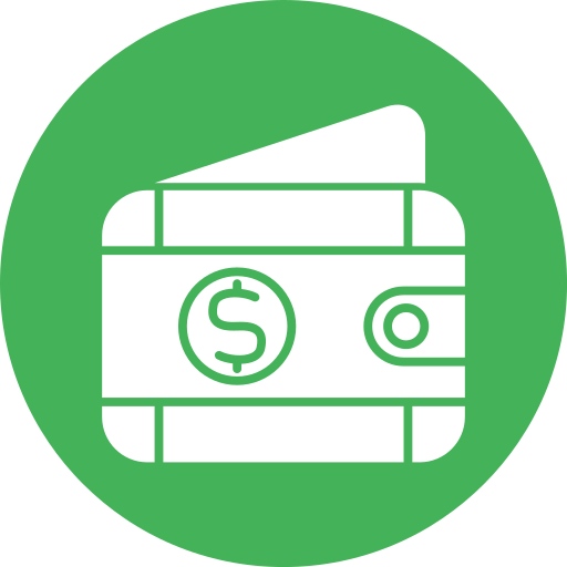 Wallet Generic color fill icon