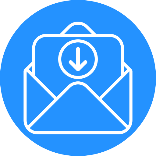 recibir correo icono gratis