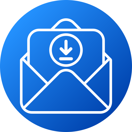 recibir correo icono gratis