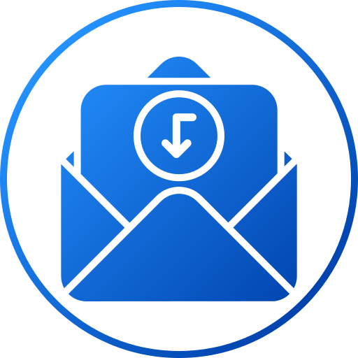 recibir correo icono gratis