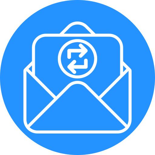 Exchange mails free icon