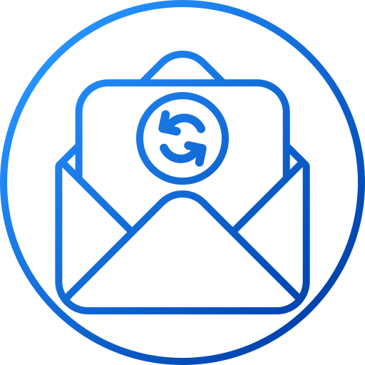 Exchange mails free icon