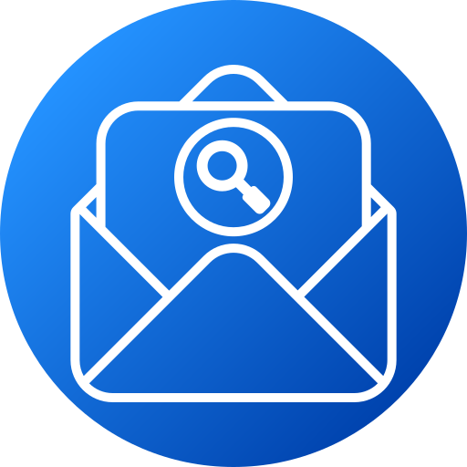 recherche courrier Icône gratuit recherche courrier Icône gratuit