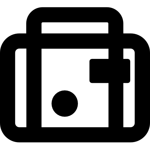 mala de viagem grátis ícone