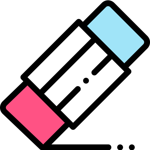 Eraser free icon Eraser free icon