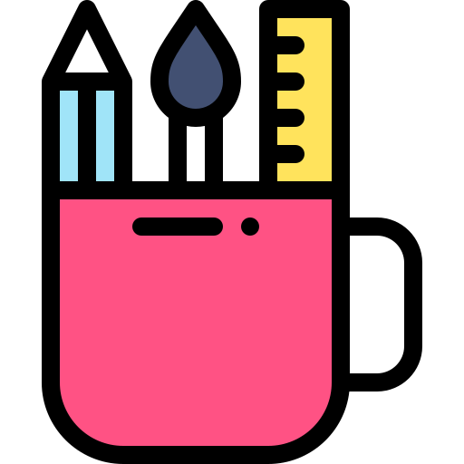 Pencil case free icon