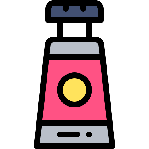 tubo de pintura icono gratis