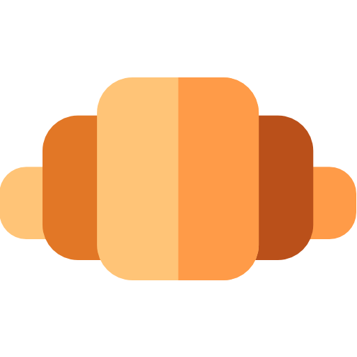 croissant Icône gratuit croissant Icône gratuit