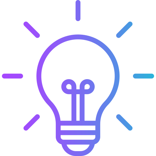 Light bulb free icon