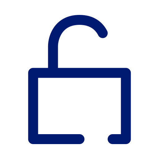 Unlock free icon