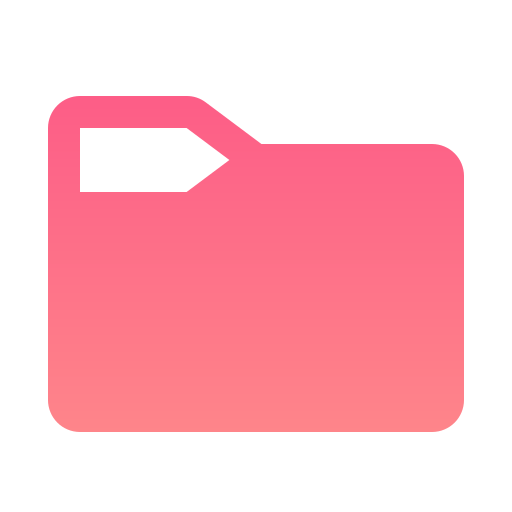 Document Generic Gradient Fill Icon