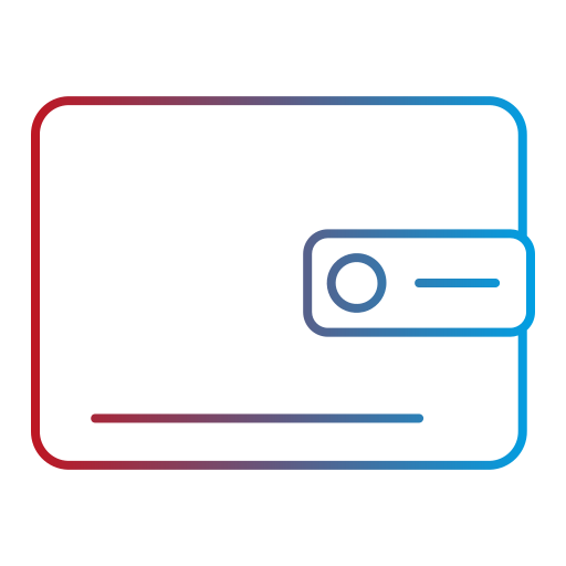 billetera icono gratis