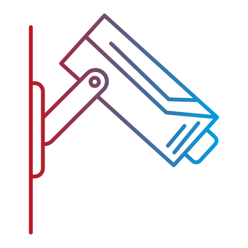 circuito cerrado de televisión icono gratis