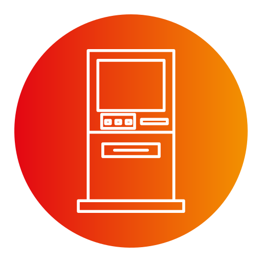 cajero automático icono gratis