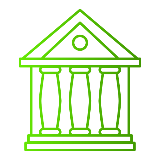 Bank Generic gradient outline icon