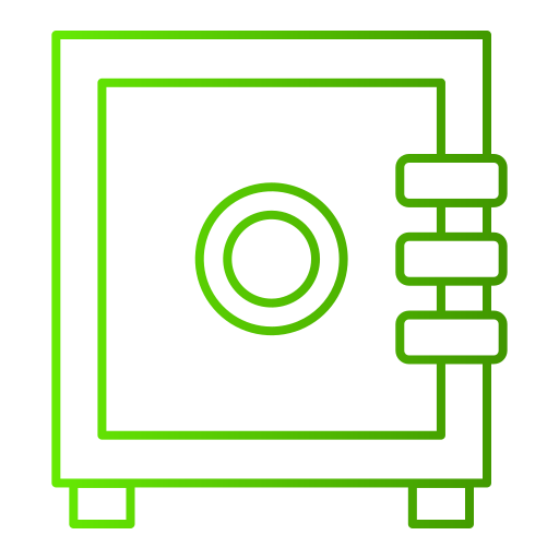 caja fuerte icono gratis