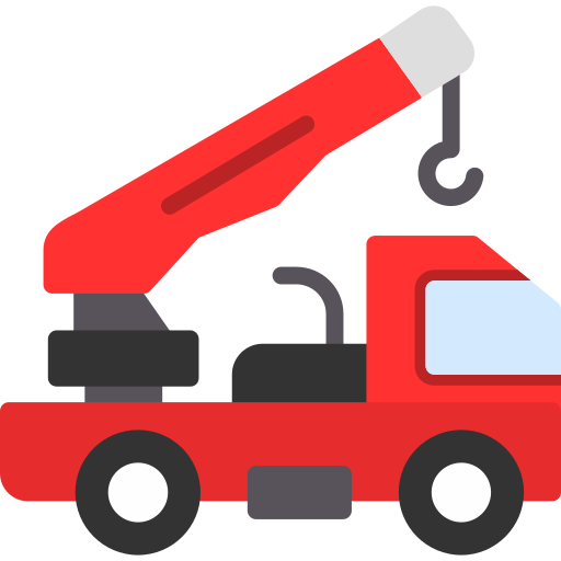 Crane truck free icon Crane truck free icon