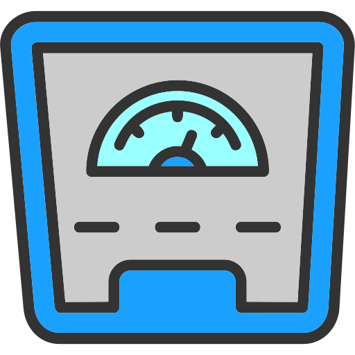 Weight Scale Generic color lineal-color icon