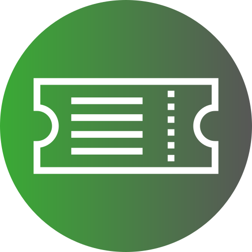 Ticket free icon