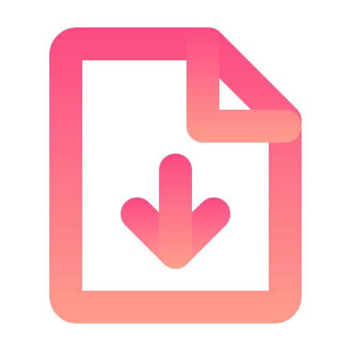 flecha abajo icono gratis