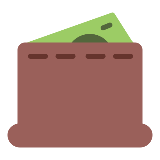 billetera icono gratis