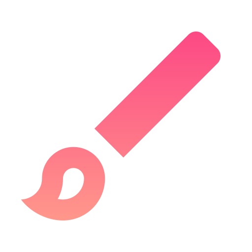 cepillo de pintura icono gratis