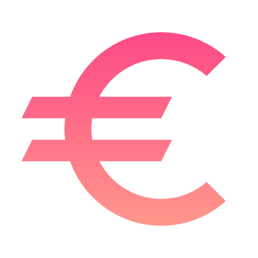 euro icono gratis