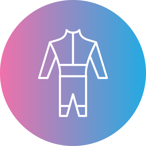 traje de neopreno icono gratis