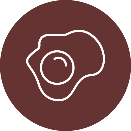 Egg free icon Egg free icon
