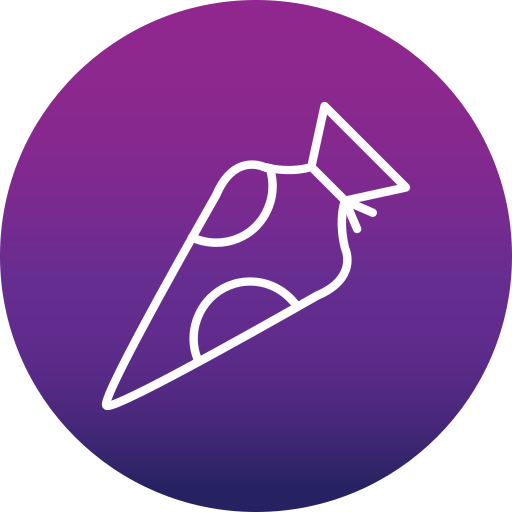 Кондитерский мешок бесплатно иконка Кондитерский мешок бесплатно иконка