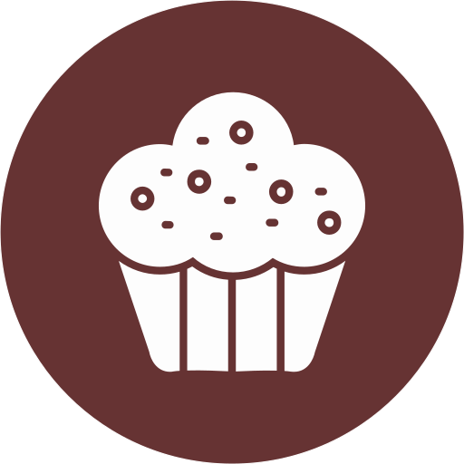 Muffin free icon Muffin free icon