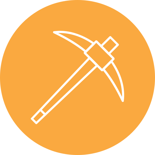 Pickaxe Generic color fill icon