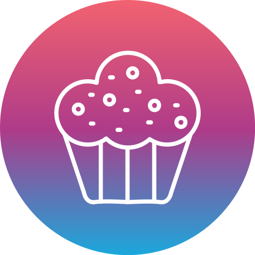 Muffin free icon Muffin free icon