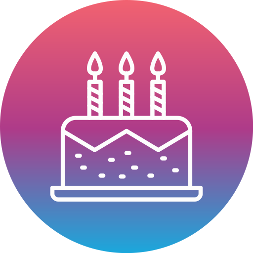 Cake Generic gradient fill icon