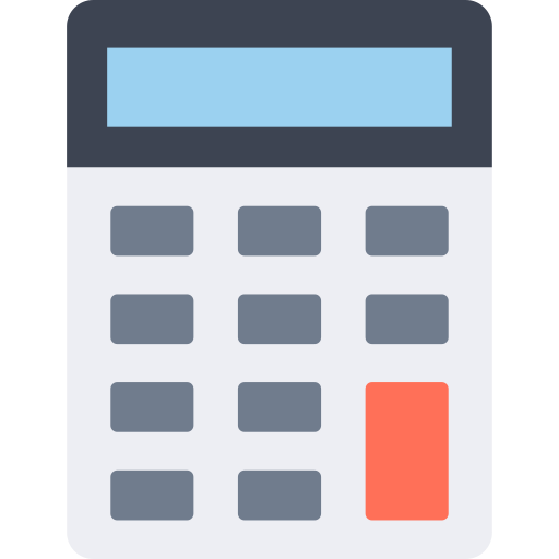 Calculator Generic color fill icon