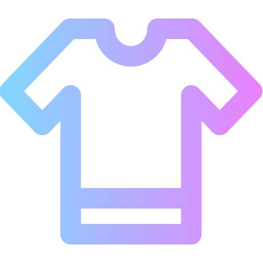 Shirt Super Basic Rounded Gradient icon